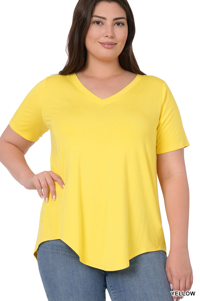 COOL TOUCH V-NECK TEE
