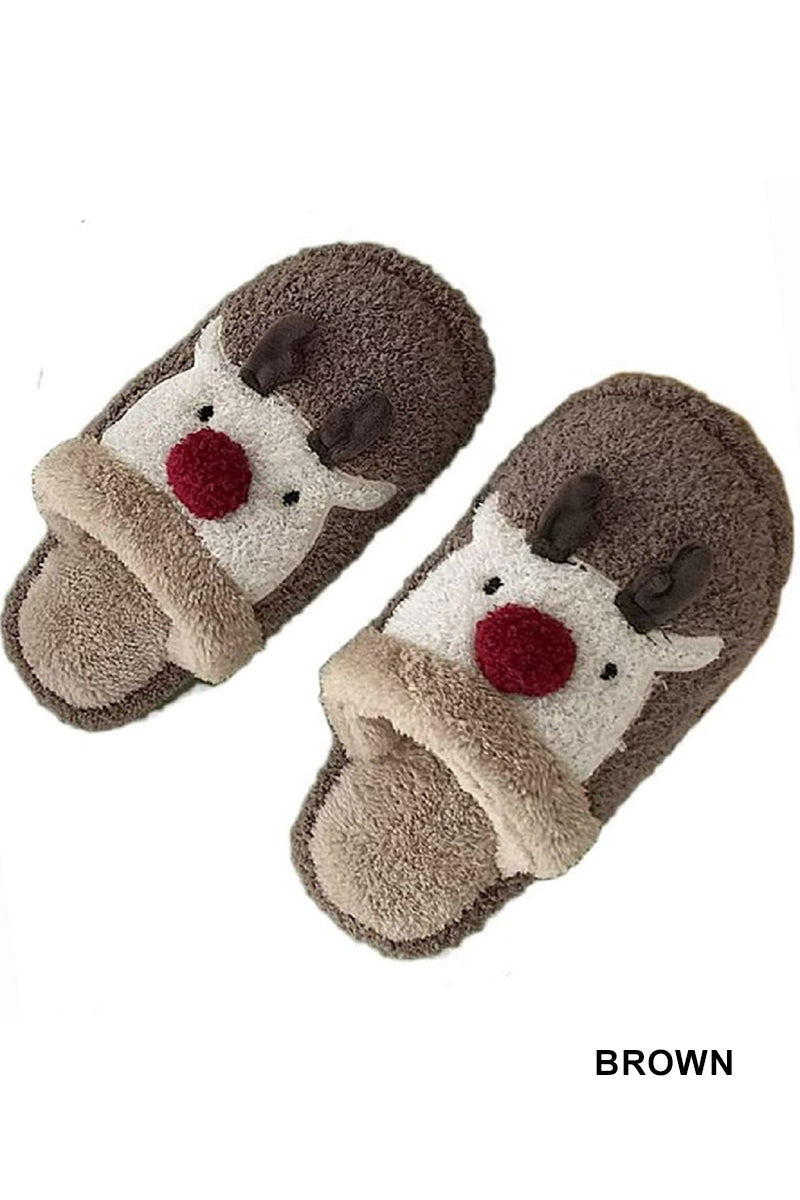 REINDEER SLIPPERS