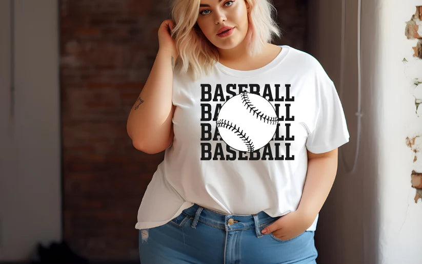 CUSTOM SCREEN PRINT SHIRT - BASEBALL