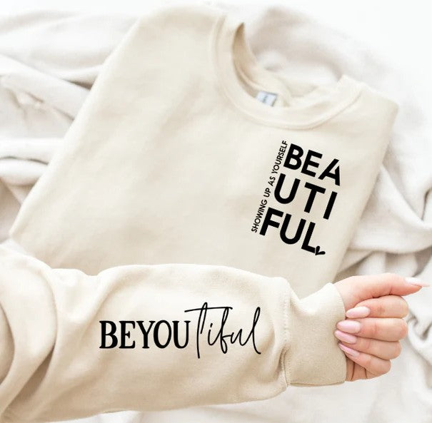 CUSTOM SCREEN PRINT SHIRT - BEYOUTIFUL