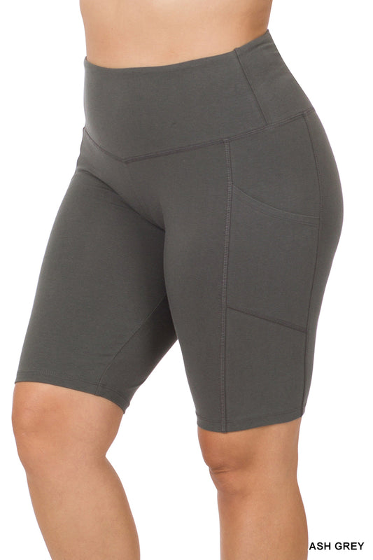 BIKE SHORTS WITH POCKETS