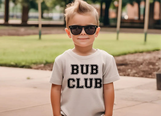 CUSTOM SCREEN PRINT SHIRT -  BUB CLUB (KIDS)