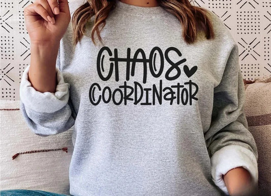 CUSTOM SCREEN PRINT SHIRT - CHAOS COORDINATOR