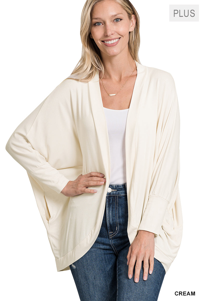 COCOON STYLE CARDIGAN