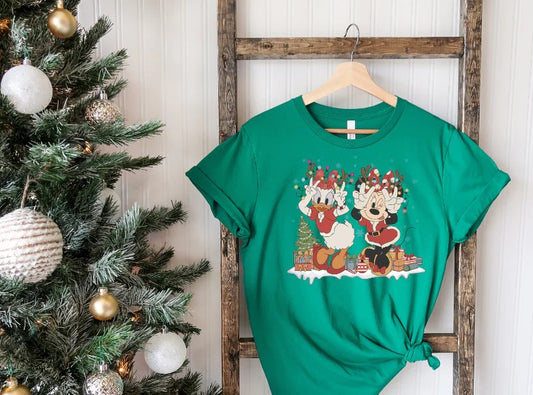 CUSTOM SCREEN PRINT SHIRT -  D  CHRISTMAS