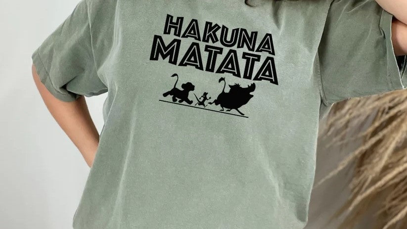 CUSTOM SCREEN PRINT SHIRT - H A K U N A M