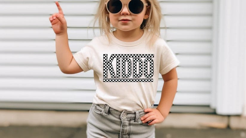 CUSTOM SCREEN PRINT SHIRT -  KIDDO (KIDS)