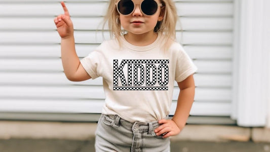 CUSTOM SCREEN PRINT SHIRT -  KIDDO (KIDS)