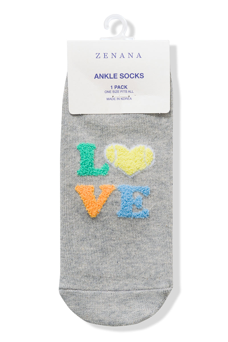 LOVE ANKLE SOCKS