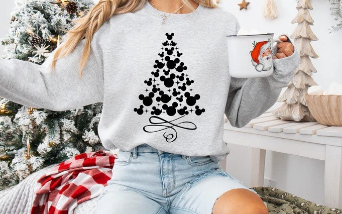 CUSTOM SCREEN PRINT SHIRT -   MERRY M TREE