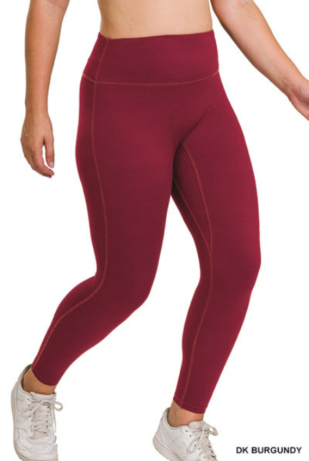 BRUSHED MICROFIBER LEGGINGS