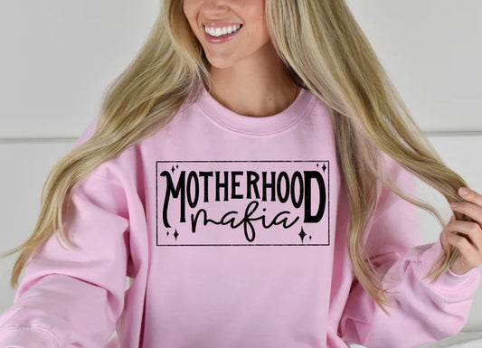 CUSTOM SCREEN PRINT SHIRT - MOTHERHOOD MAFIA