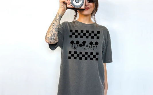 CUSTOM SCREEN PRINT SHIRT - MOUSE FINISH LINE