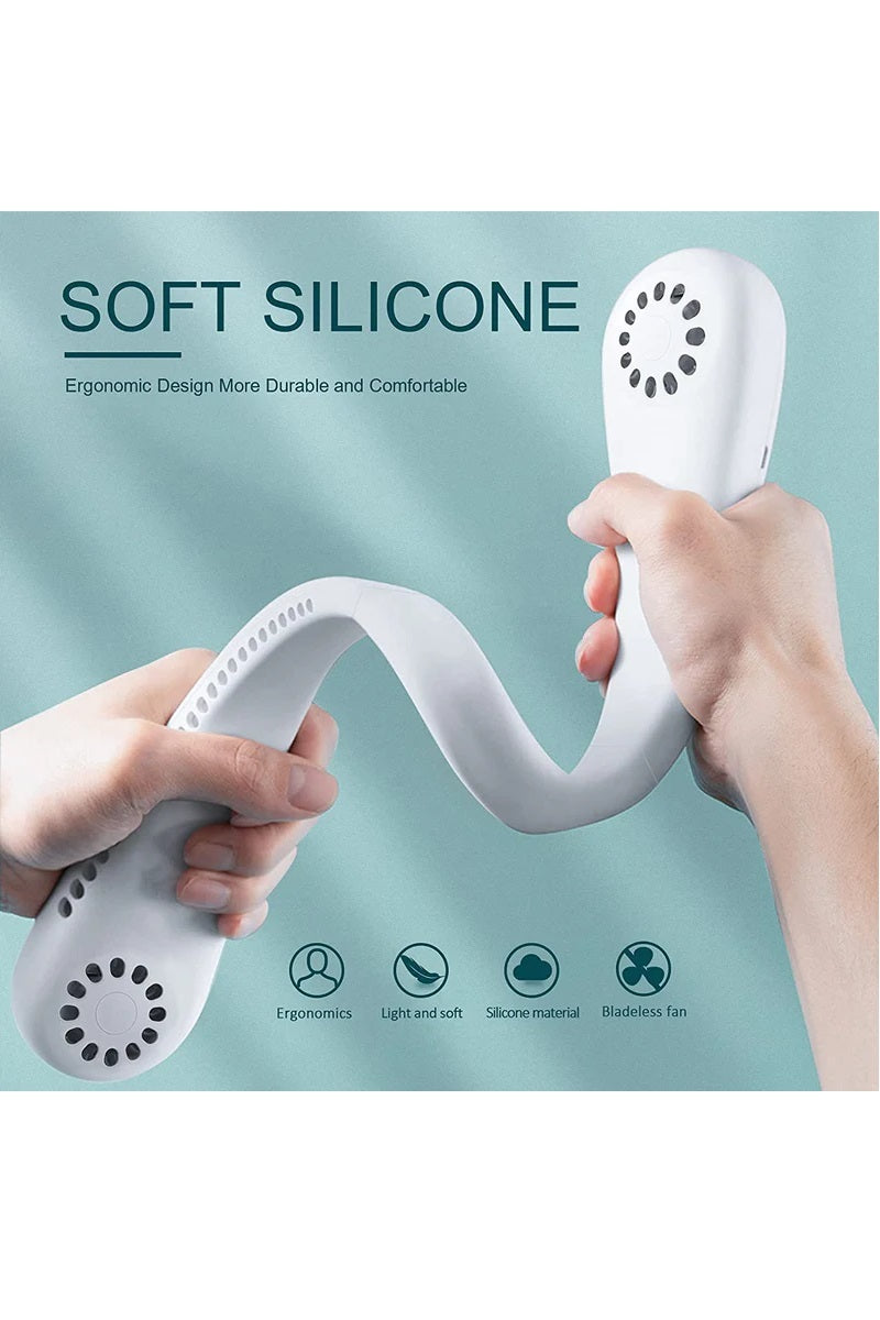 PORTABLE HANDS-FREE BLADELESS NECK FAN