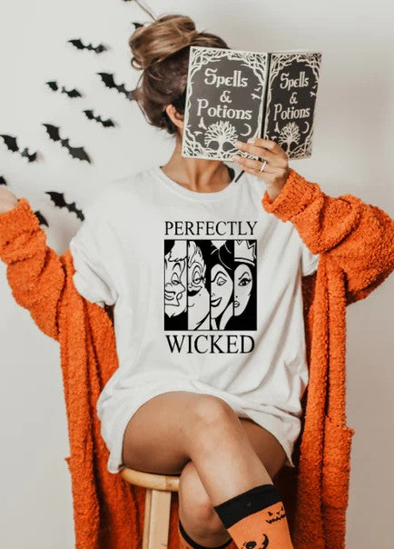 CUSTOM SCREEN PRINT SHIRT - PERFECTLY WICKED