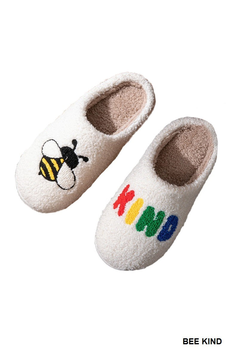 PLUSH COZY SLIPPERS