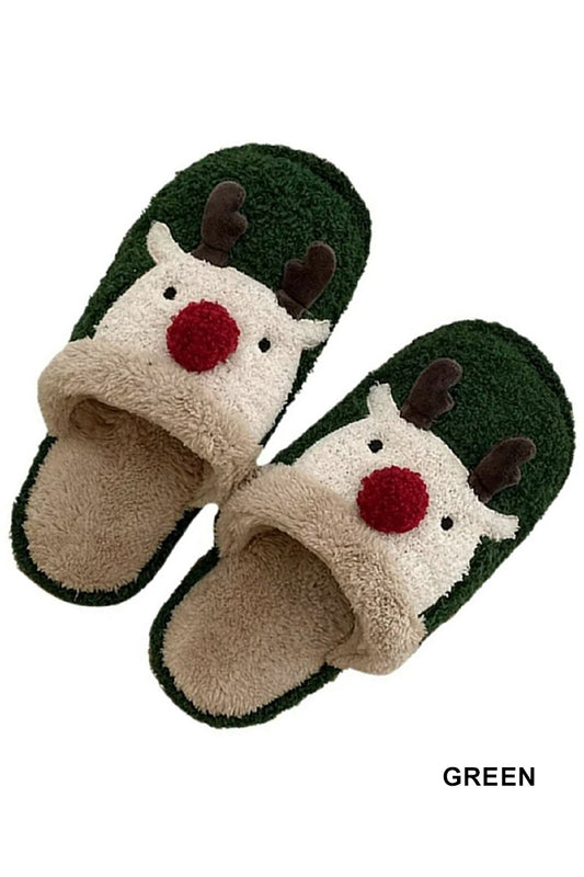 REINDEER SLIPPERS