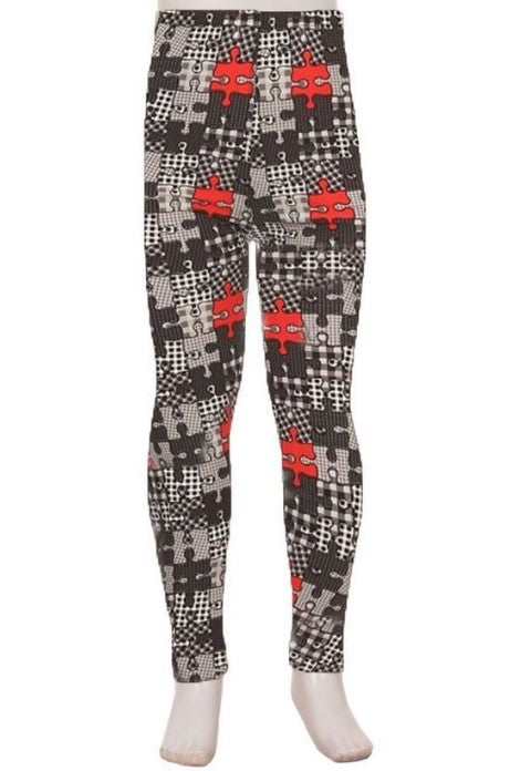 SUPER SOFT LEGGINGS - PUZZLE - KIDS